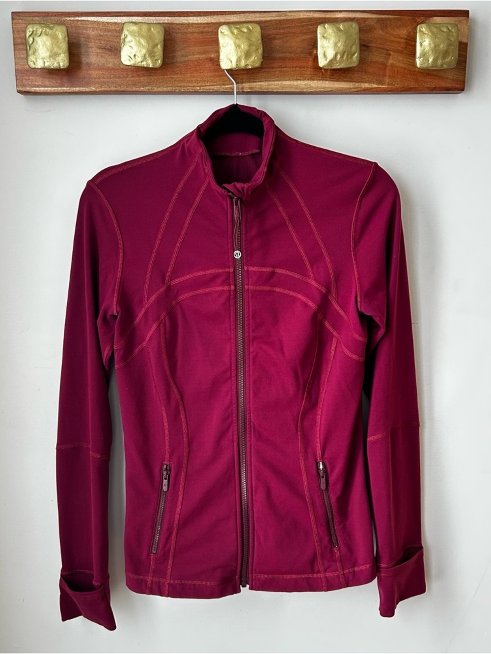 lululemon athletica Women’s Zip-Front Jacket - Berry - Athleisure - Workout wear